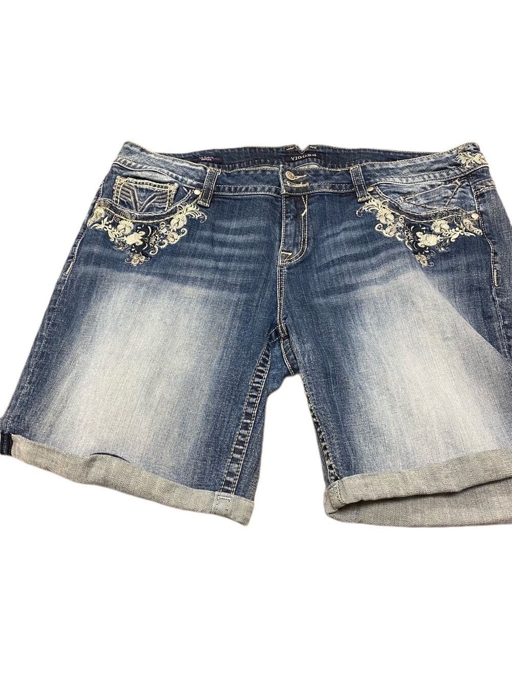 VIGOSS Blue Jean Shorts
